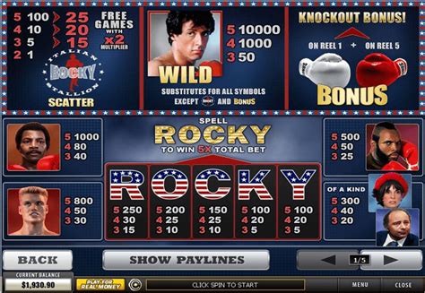 rocky slot review